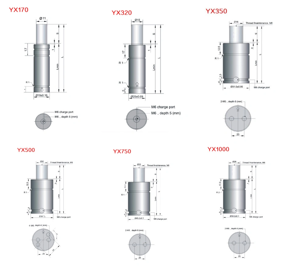 Stamping Die Accessories Mold Gas Spring